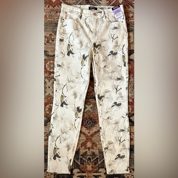 Buffalo David Bitton Havana High Rise Soft Stretch Ankle Skinny Pants 4/27 NWT - Picture 2 of 9